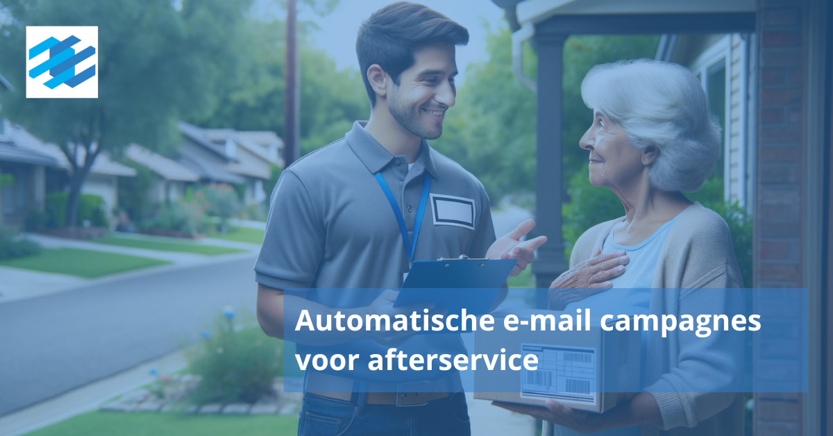 Automatische email campagnes in het kader van afterservice